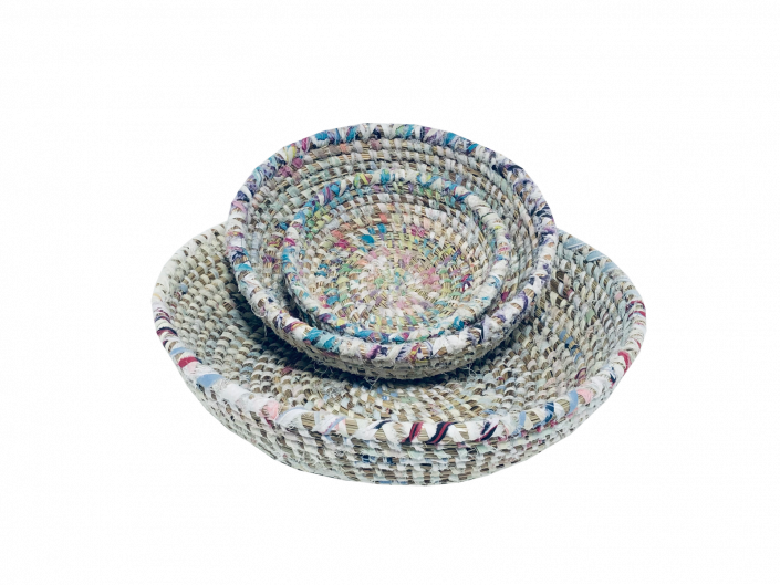 Félé Afripe – 3 coupes vide-poches multicolore