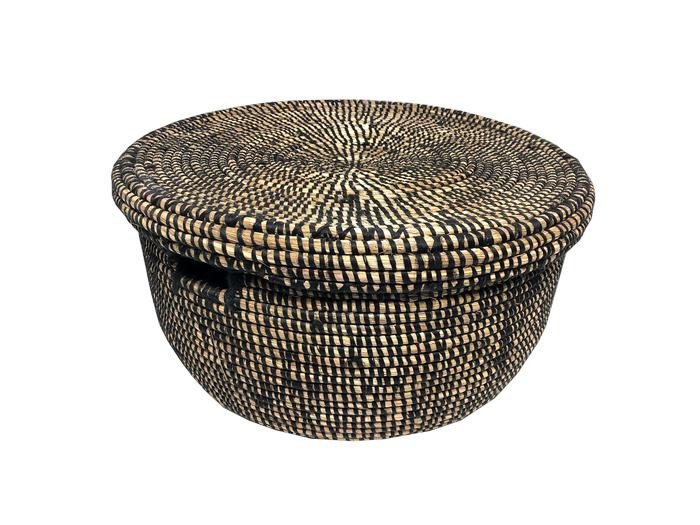 Ndeute Malikane – Set de 3 paniers noir 2
