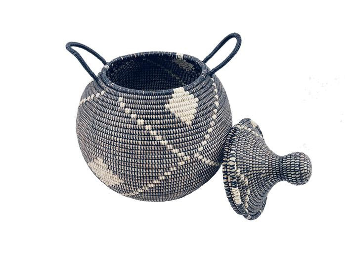 Doum Edouard – Corbeille petit modèle noir 2