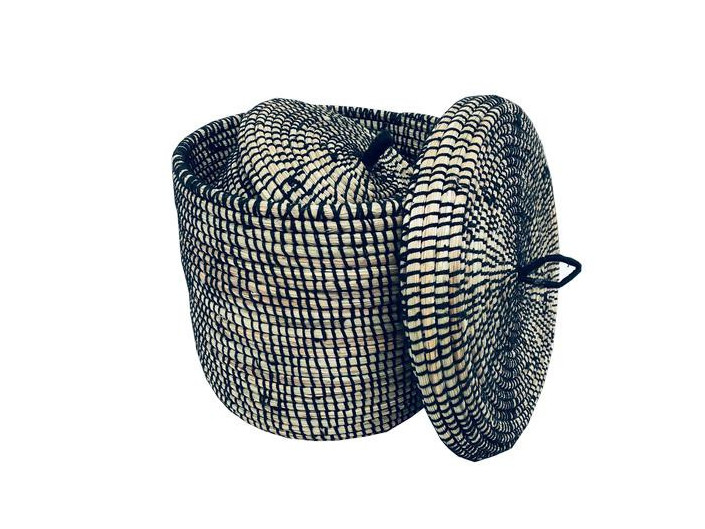 Pauleu boite rangement laine noir