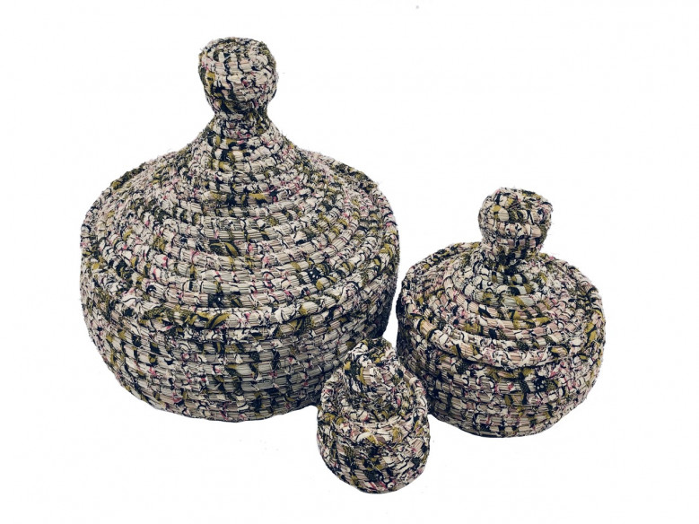 Thiapou Wax – Set de 3 boîtes gigognes