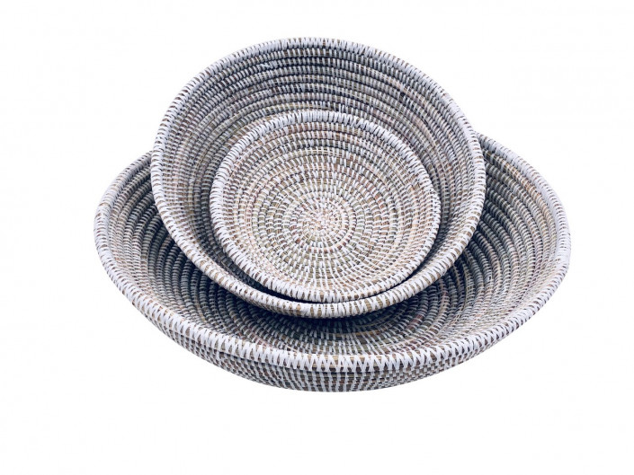 Félé – 3 coupes vide-poches blanc