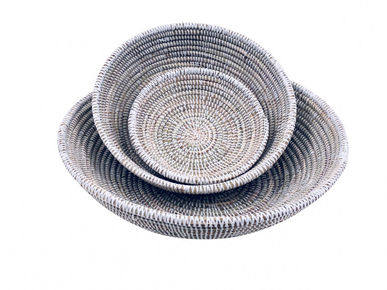 Félé – 3 coupes vide-poches blanc