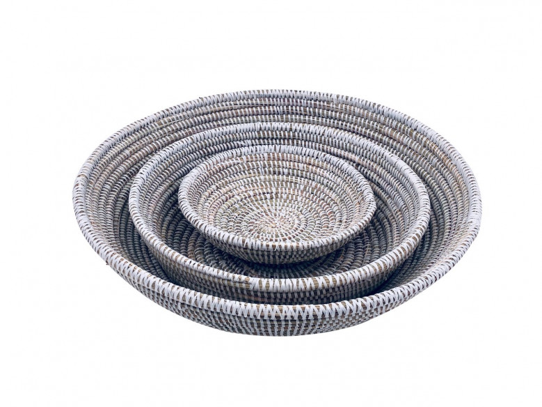 Félé – 3 coupes vide-poches blanc