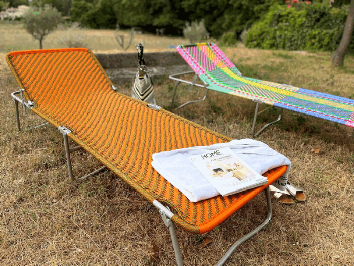 Deckchair Lipiko Bismak Orange Mix