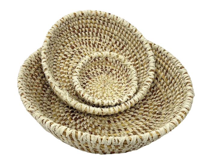 3 coupes vide-poches Félé Malikane blanc