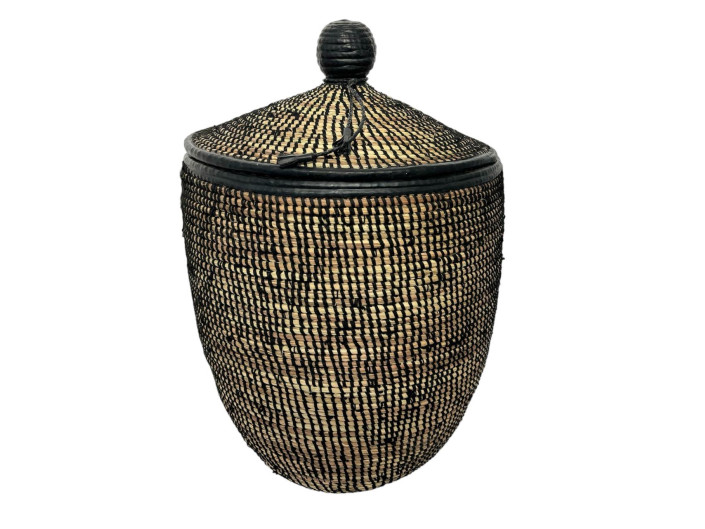 Thioké cuir - set 3 baskets