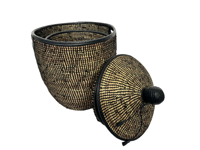 Thioké cuir - Set de 3...