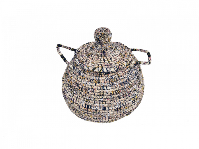 Doum Wax – Corbeille petit modèle multicolore