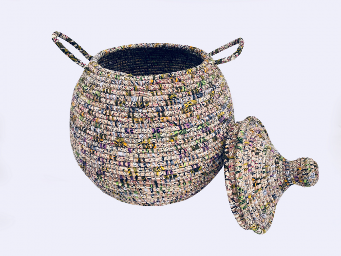 Doum Wax – Corbeille moyen modèle multicolore 2